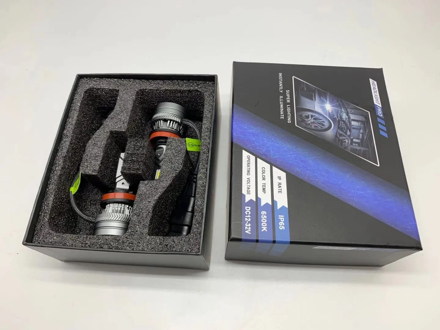 32W H7 6000LM 4300K/6000K Mini LED Headlight Bulb