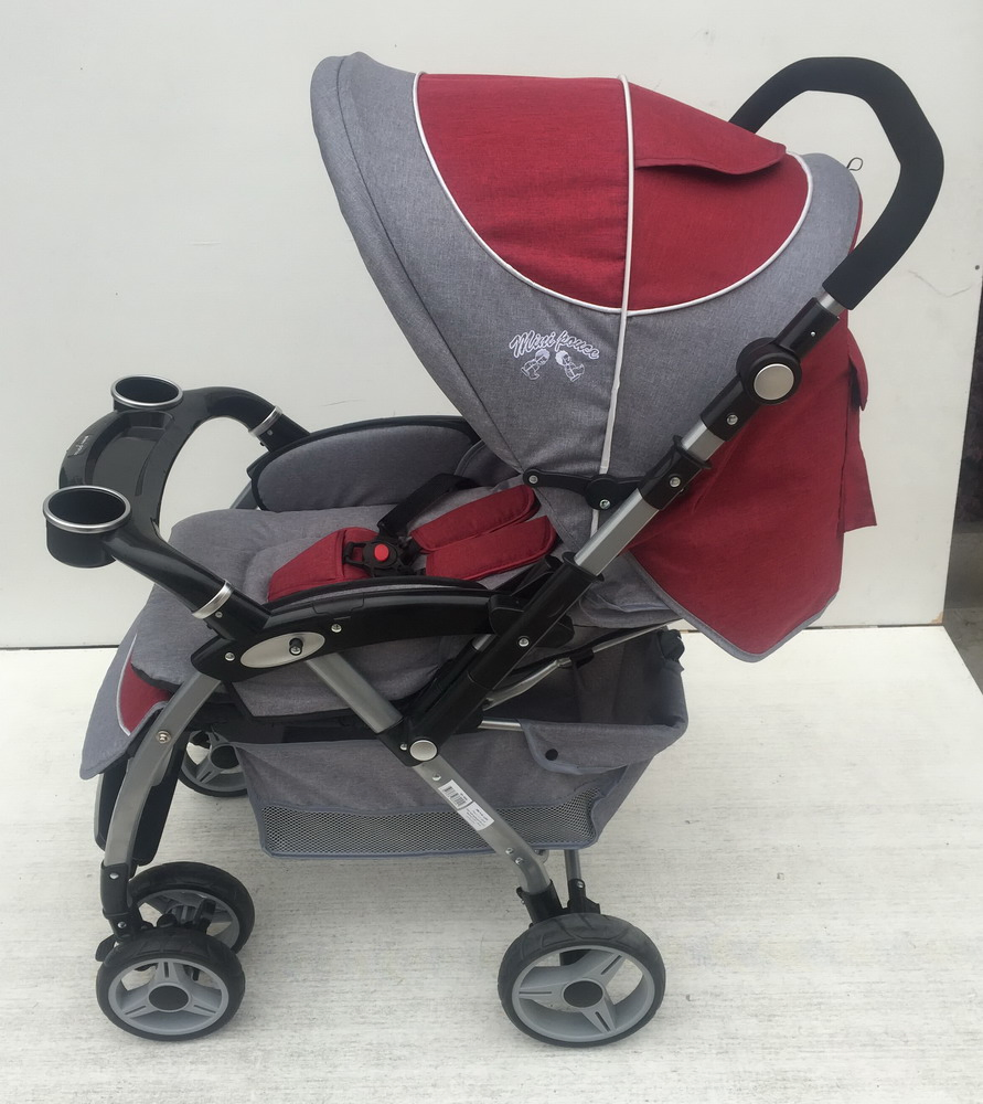 Cheap Price Steel Frame Material and Polyester Baby Buggy for Baby Stroller