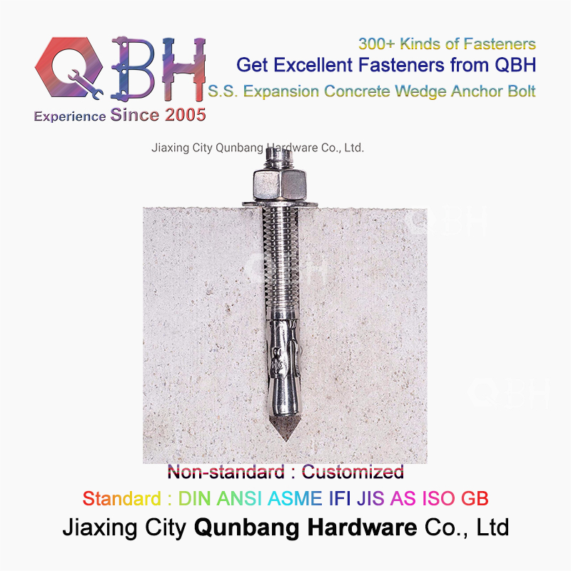 Анкерные болты A2/A4 из нержавеющей стали, метизы