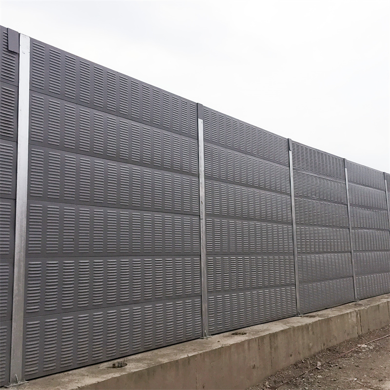 Railway Noise Barrier Sound Absorbing Panel for Traffic Noise