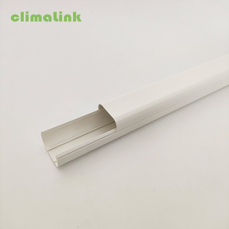 Manufacturer AC Accessories Mini Split Spare Parts Decorative Air Condiioner Duct Pipe Cover PVC Plastic AC Line Set Cover Kit for Home DIY Decotation