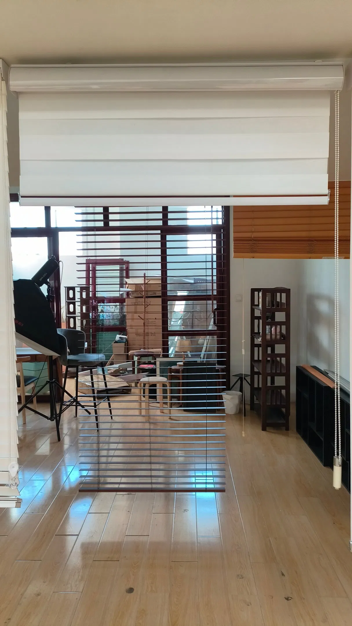 Ymtc Home Decor Fabric Window Shades Zebra Blinds Shades & Shutters