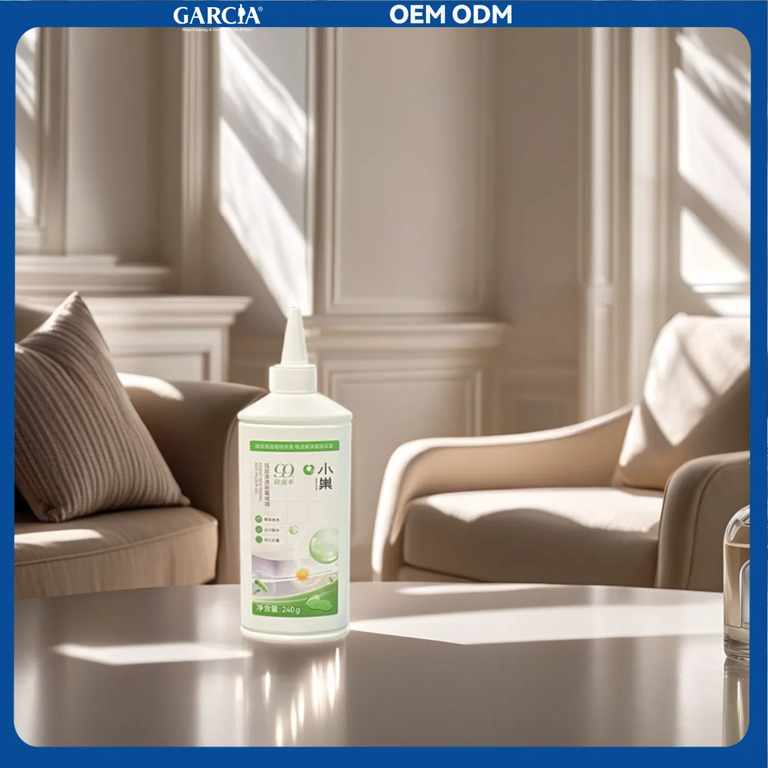 Quick-Dry Mold Remover with High-Efficiency Glass Cleaner Formula