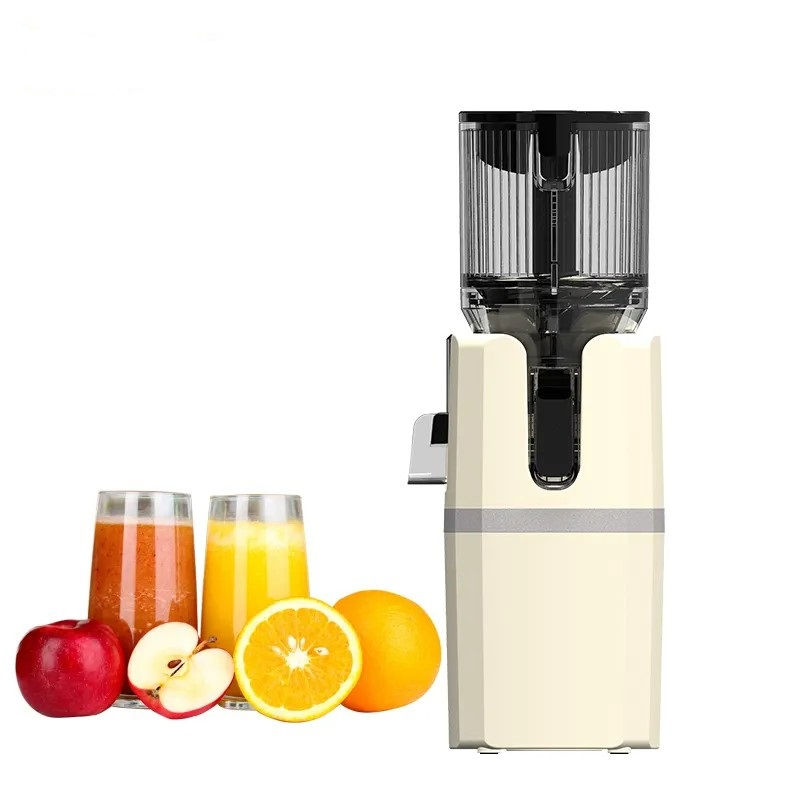 Sj-071 Electric Commercial Automatic Slow Juicer Masticating Machine Big Mouth Orange Extractor for Vegetables Fruits Household