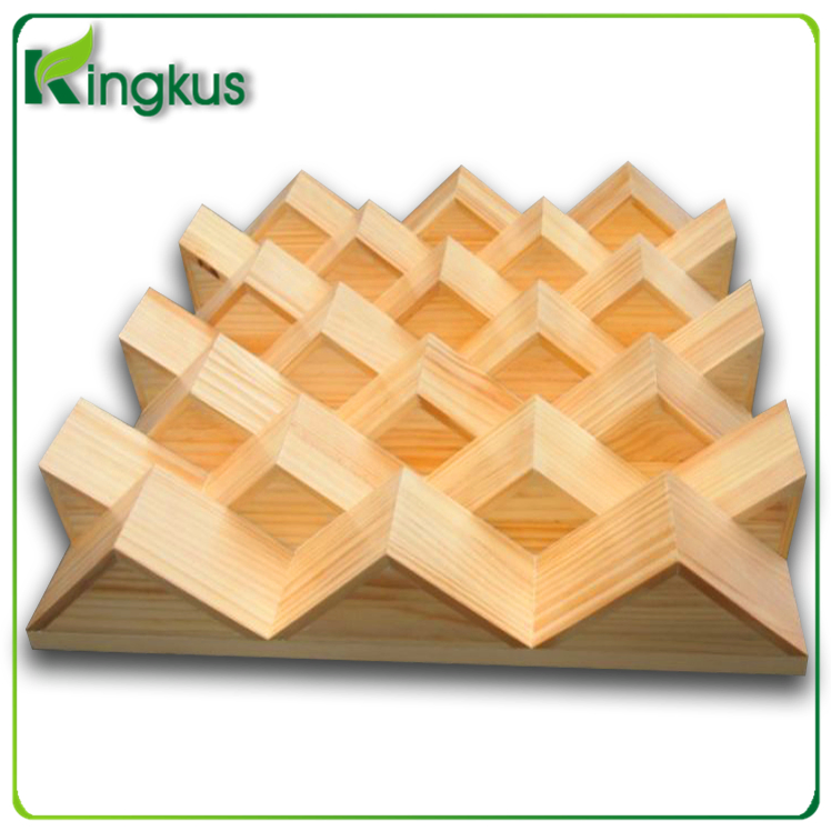 Model Sound Control Wooden Acoustic Diffuser Panel