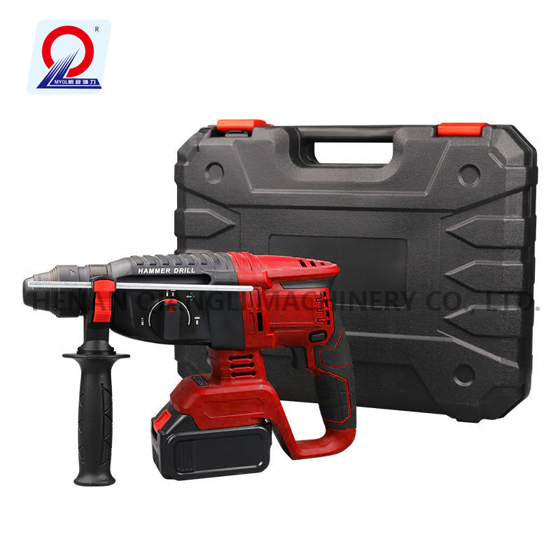 Rechargeable Electric Drill with Variable Speed and Impact Mode