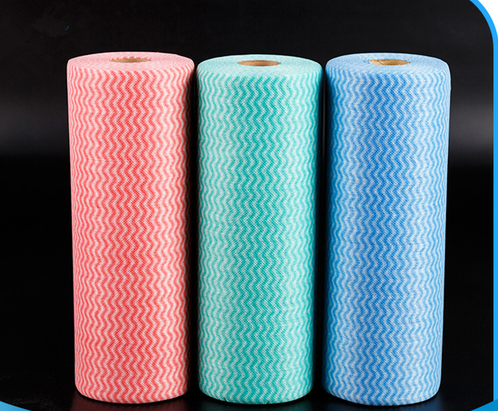 Anti-Bacterial Disposable Spunlace Non Woven Cloth Wipes Towel
