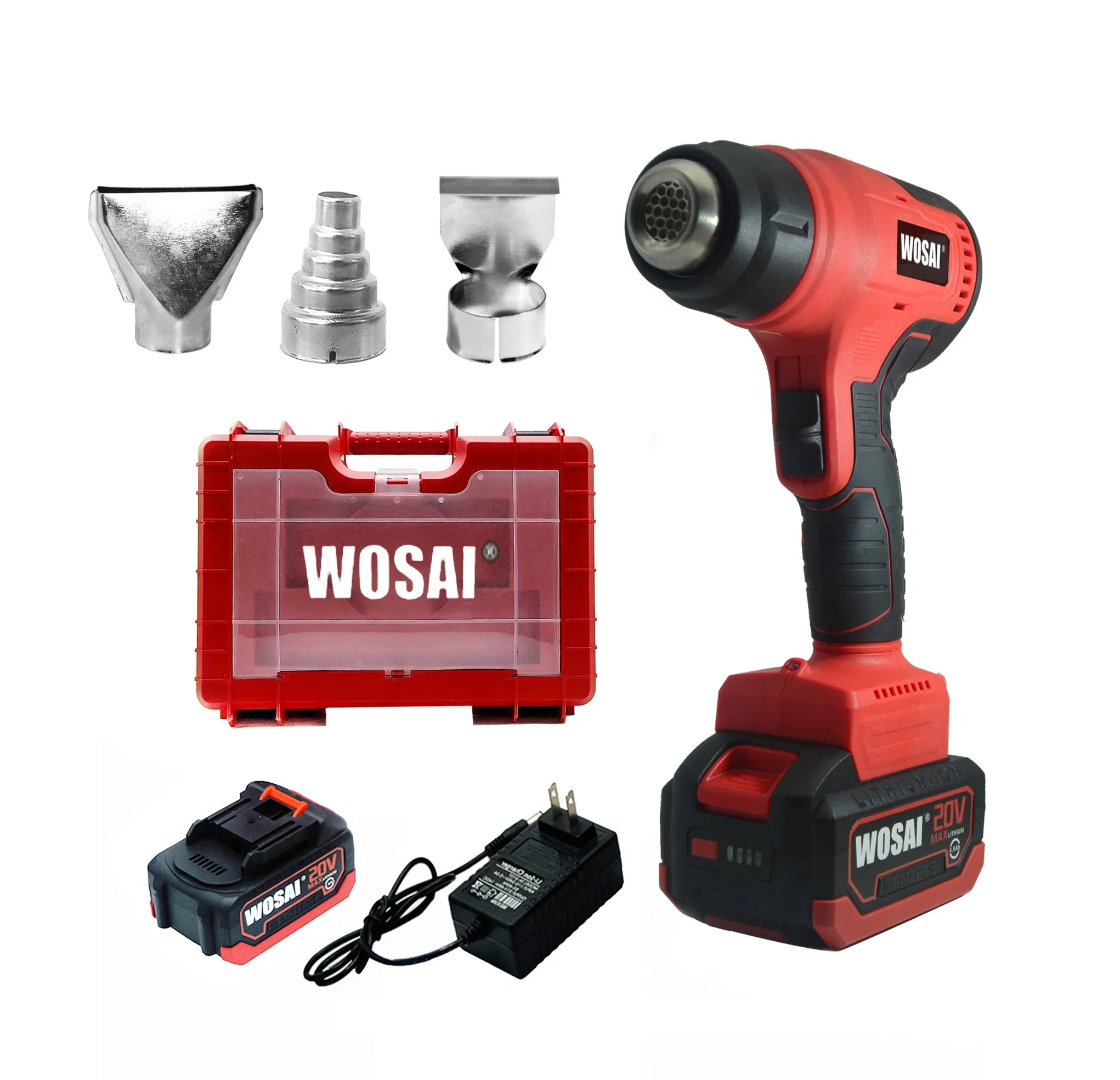 20V Cordless Battery Type Portable Hot Gun Heat Lithium Electric Heat Gun Machine