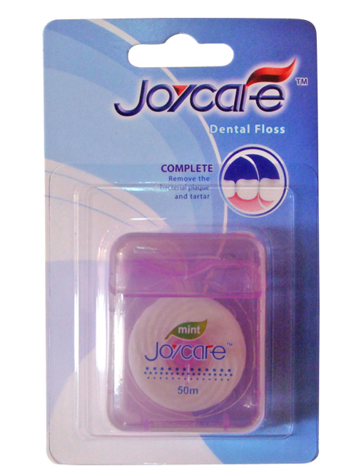 Mint Waxed 50m Dental Floss PTFE Nylon Personal Oral Cleaning