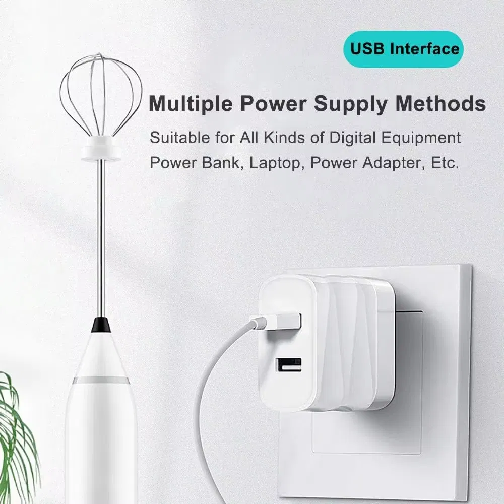 The New Electric Frother for Coffee Stirrers Electric Whisk Mixer Hand Frother