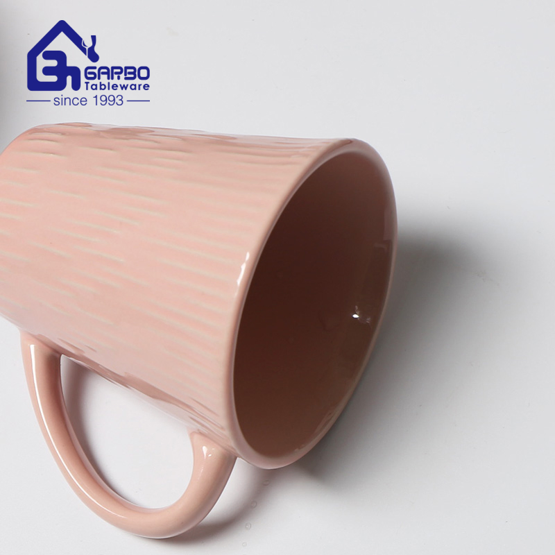 350ml High Quality Ceramic Mugs for Coffee Tea Drinking Customized Tableware Porcelain