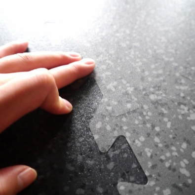Interlocking Tiles for Stadium Gym