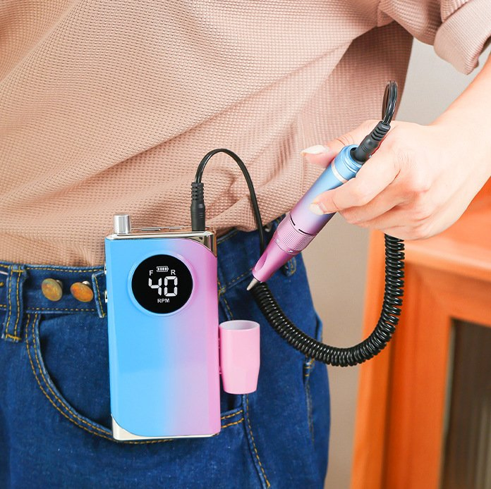 New Portable 40000rpm Electric Nail Drill Machine