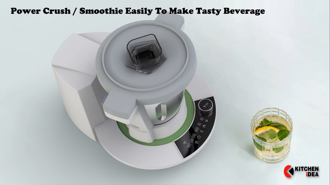 Smart Cooking Robot Food Processor with LED Display Jar 2/3.3L