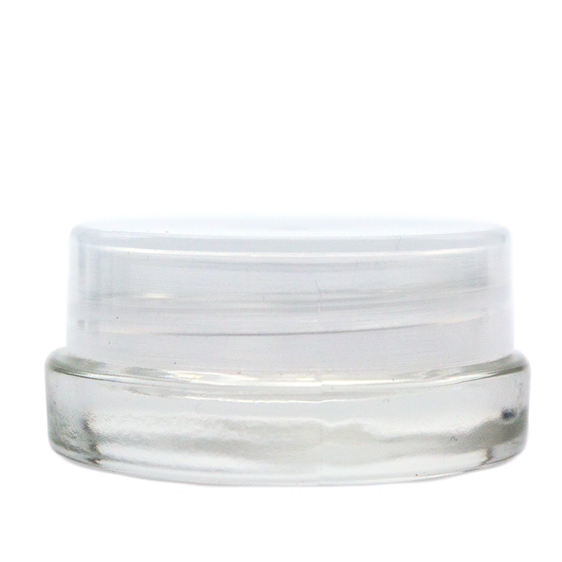 Набор стеклянных баночек для косметики 7 мл, матовые