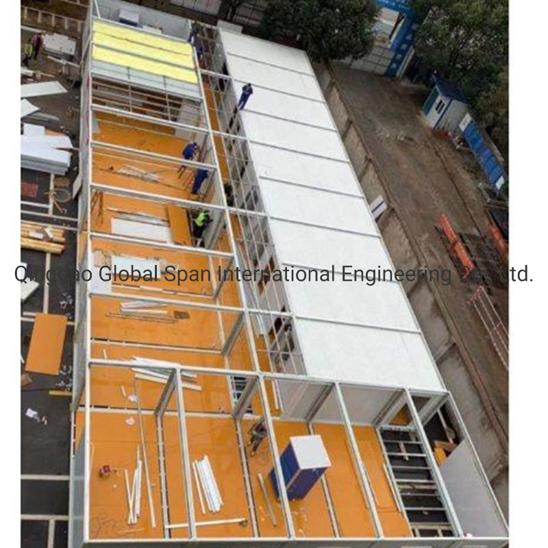 2020 20FT Quick Built and Affordable Prefabricated/Prefab/Modular/Movable Container House for Army/Mining Camp/Hospital/Dormitory Labor Hotel/Portable Ship