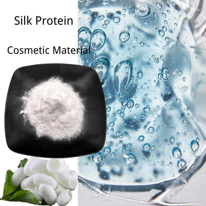 Chinese Silk Amino Acid Manufacturer Cosmetic Grade Material White Powder