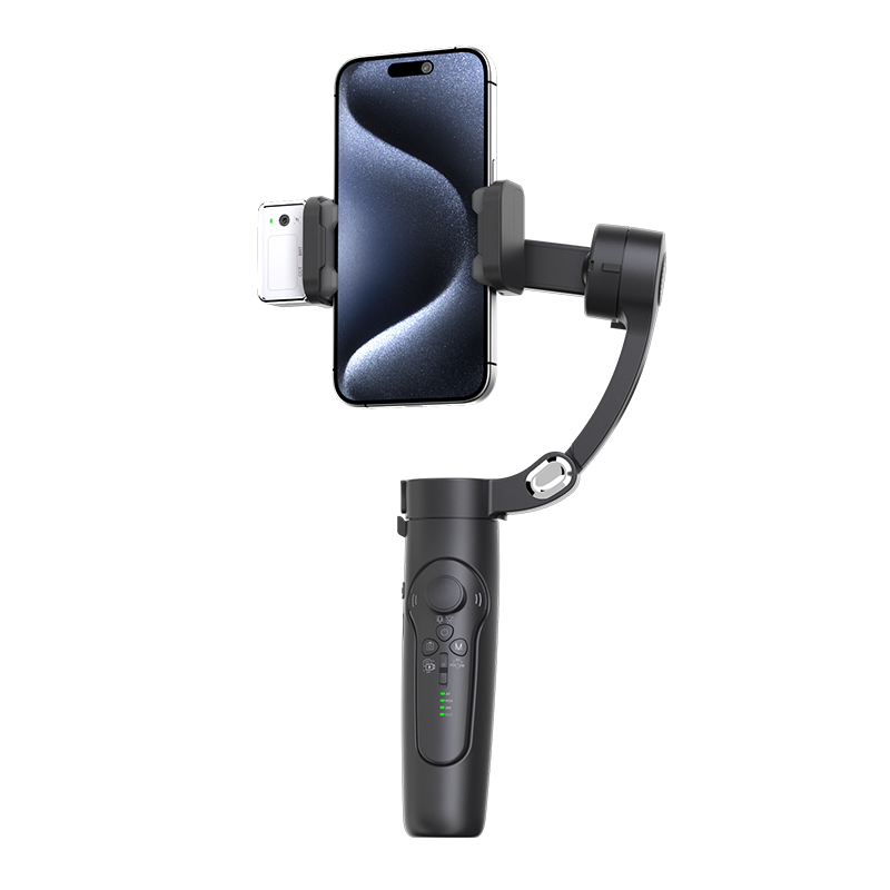 Беспроводной 3-осевой гиростабилизатор с AI-трекингом