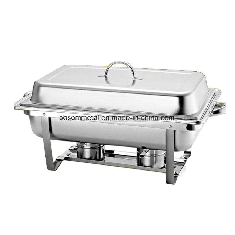 Hot Sale! High-Capacity Stainless Steel Buffet Server Station