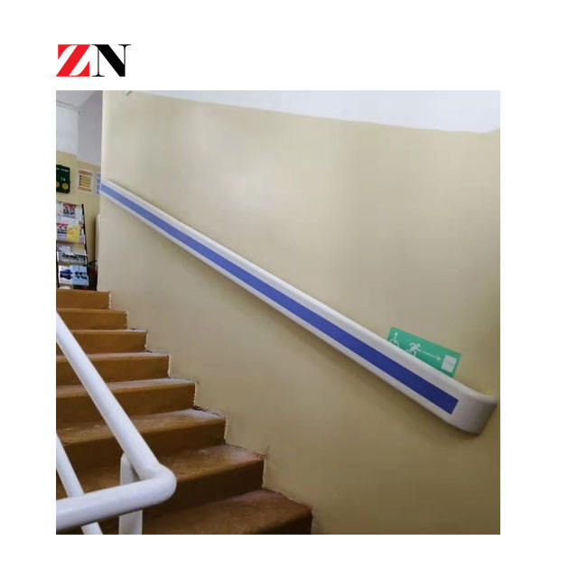 Factory Supply PVC Handrail for Hospital High Quality Wall Guard Rails for Hospitals