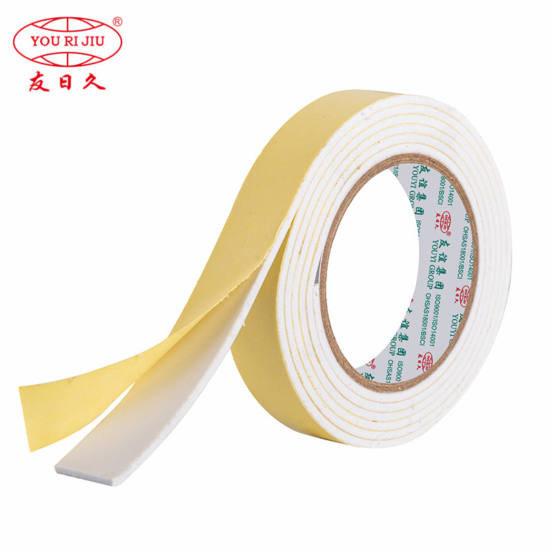 Yourijiu Heat Sound Insulation Decoration Car Automotive Industry Hotmelt Solvent Double Side EVA Foam Tape