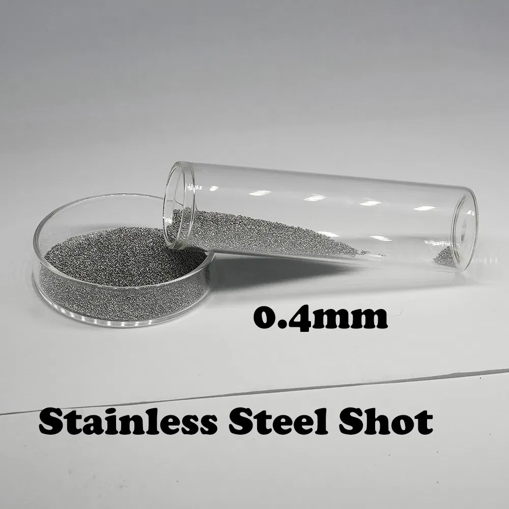Нержавеющая стальная дробь 0.1-1.4 мм для пескоструйной обработки