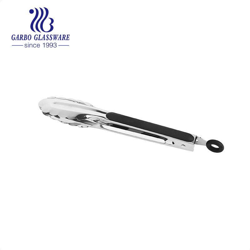 Hot Selling 430 Stainless Steel 9 Inch Food Tong