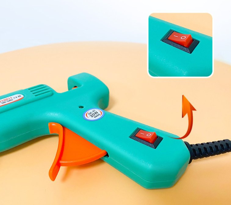 Термоклеевой пистолет 20Вт с логотипом