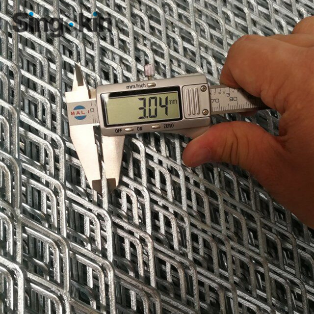2mm Thick Diamond Screen Expanded Metal Mesh Fence Door