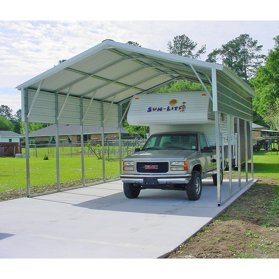 SC068 New Free Standing Style Steel Structure Building Sun Protection Car Shelter