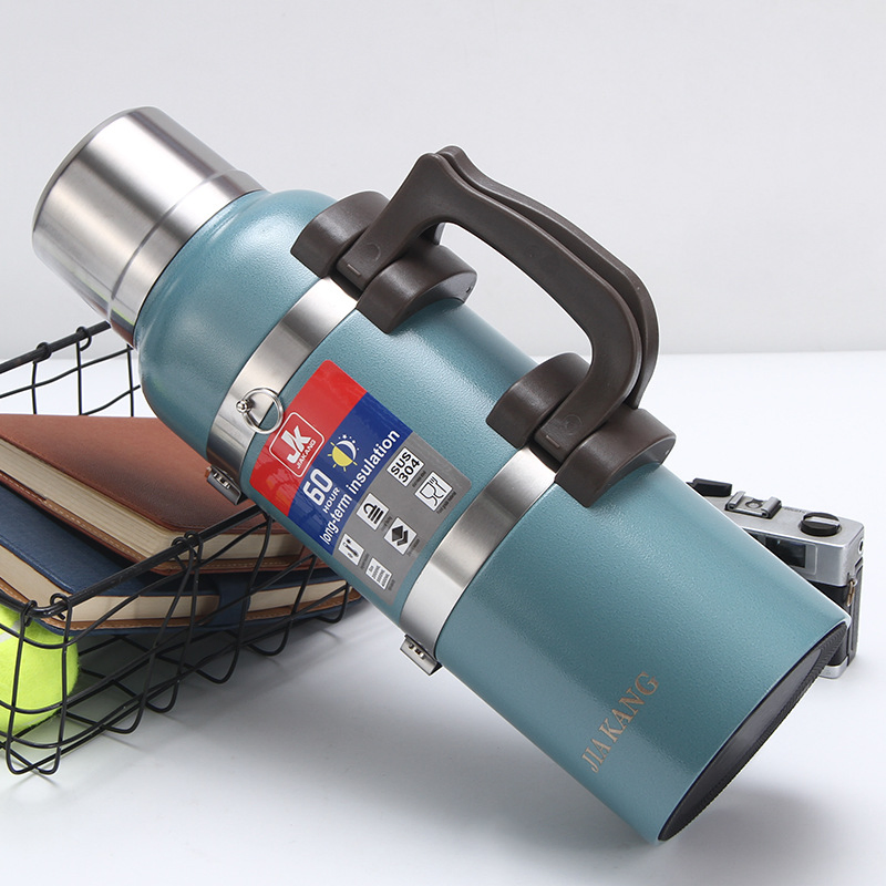 3L /4L Big Capacity Stainless Steel Double Layer Insulated Climbing Pot Thermos