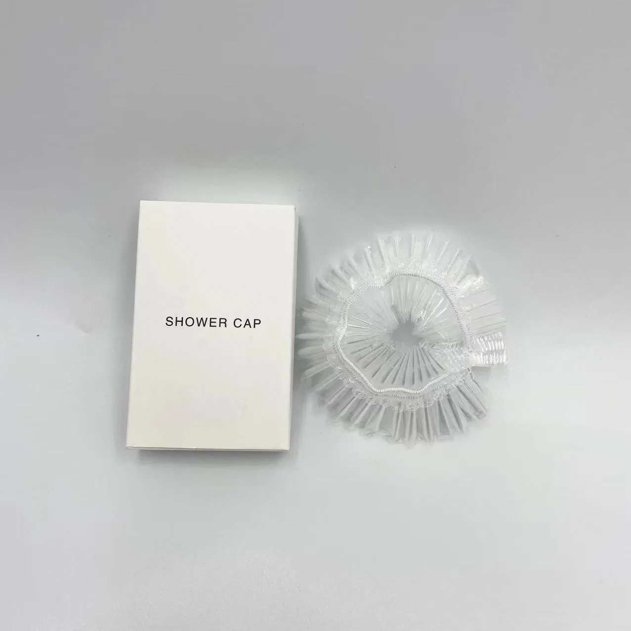 Shower Cap Transparent Hair Cover Disposable Shower Caps