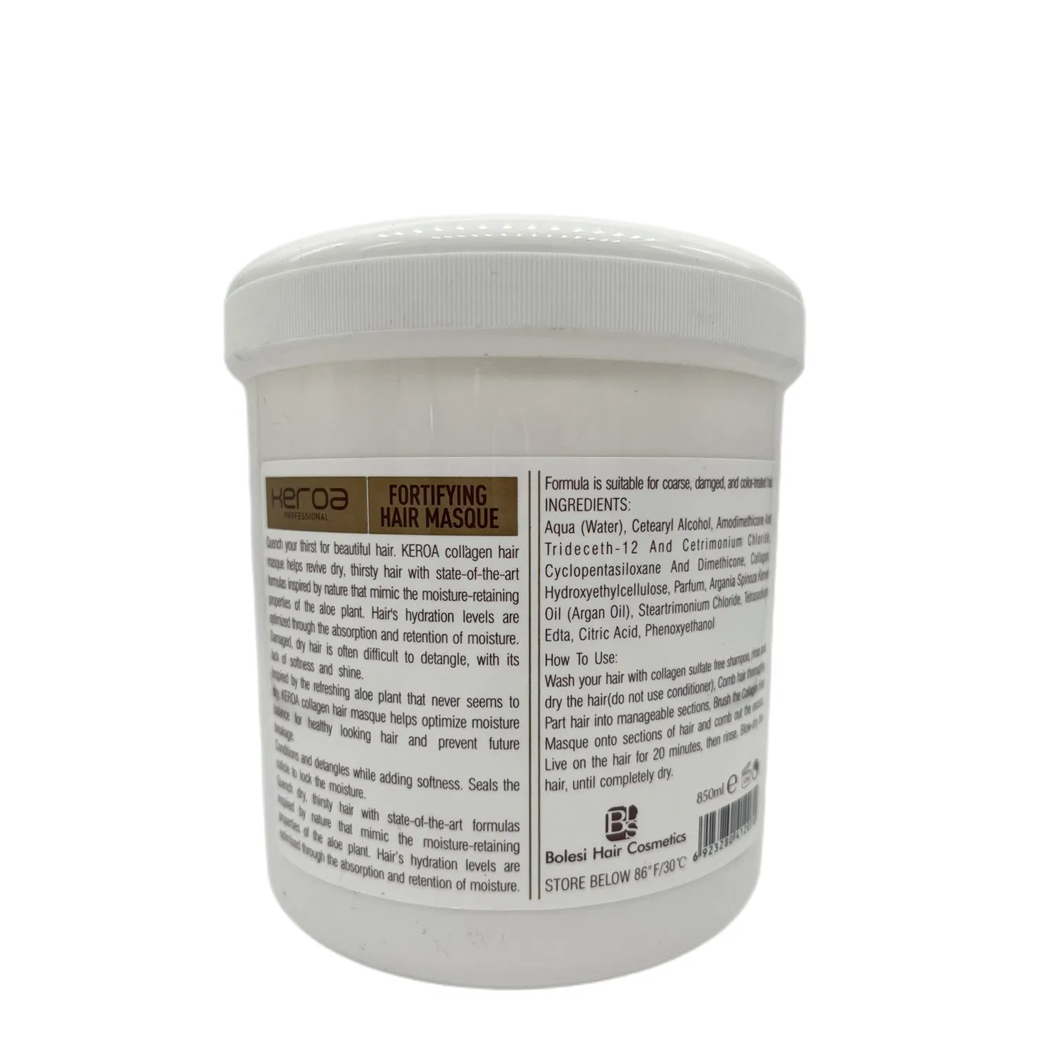 Collagen Hair Treatment Masque Repair Damage Root Hydrating