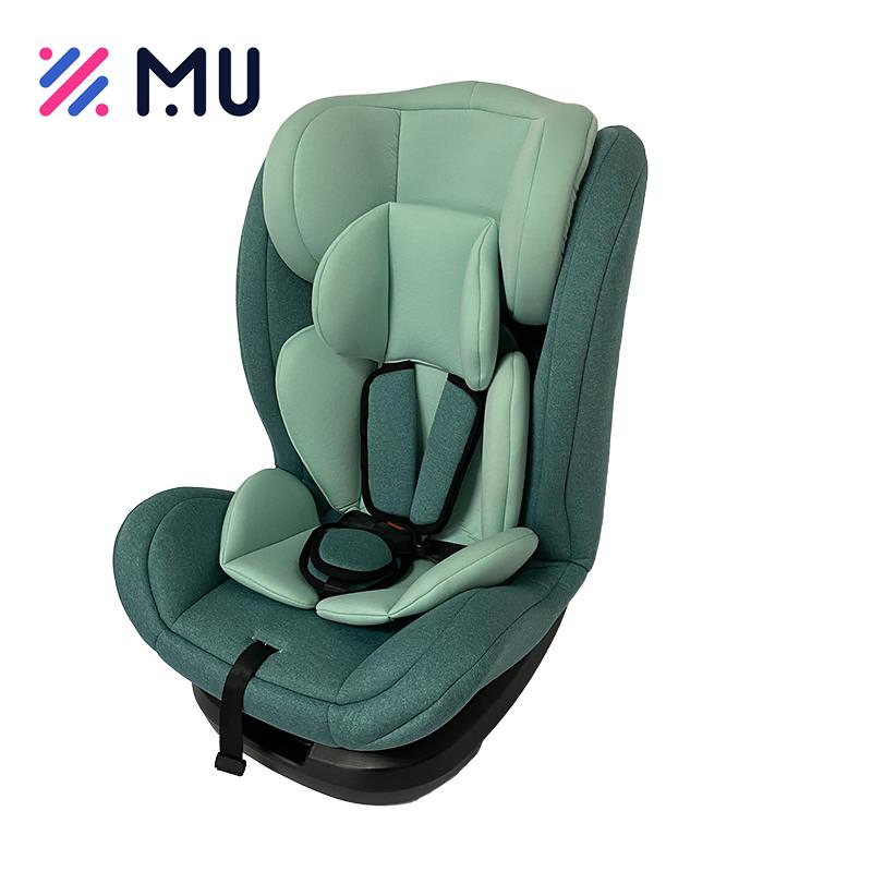 360 Degree Rotation Blow Molding Portable Isofix Baby Car Seat