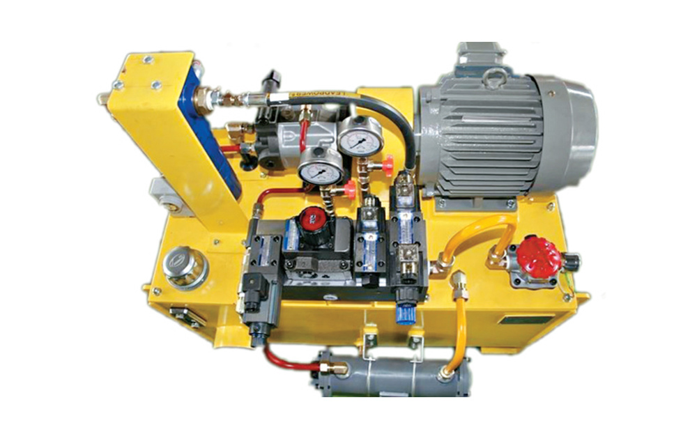 Легкая гидравлическая силовая установка с кастомным цилиндром