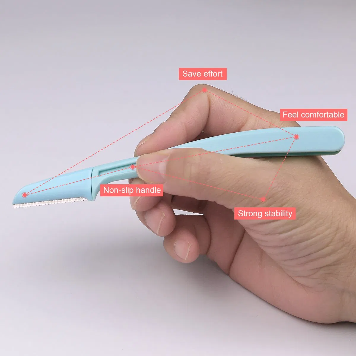 Portable Eyebrow Razor for Travel - Compact Makeup Tool