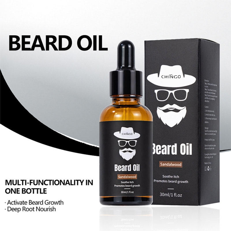 Natural Formula Soothing Promoting Beard Growth Oil Deep Root Nourishing