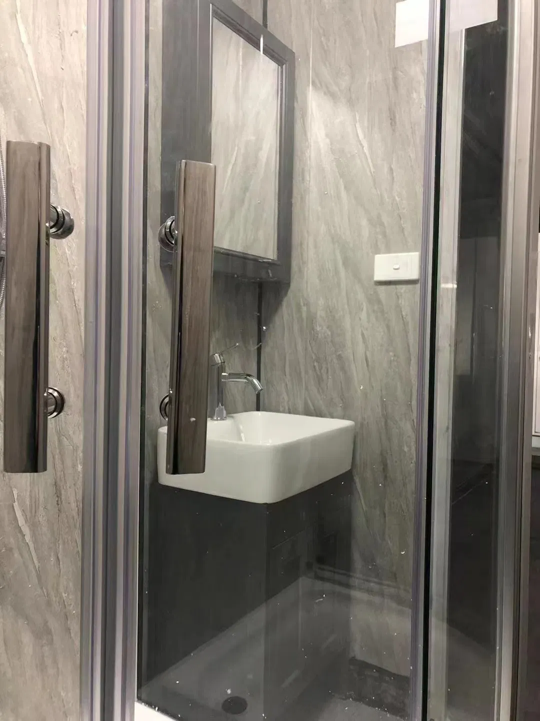 Two Bedroom Prefabricated Portable Luxury Mobile House Prefab Light Steel Structure Modular Prefab Wooden Villa House for Living