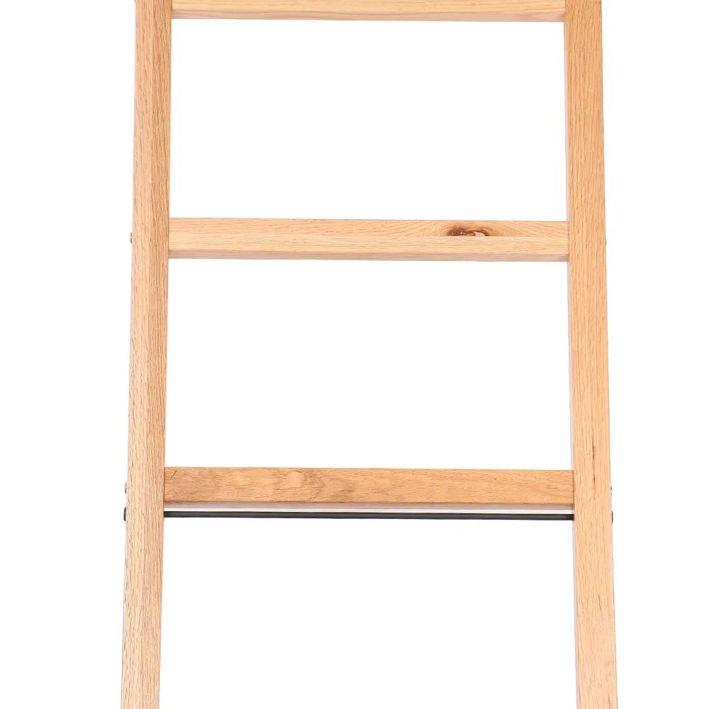 Big Discount! Factory Price Durable Sliding Ladder Hardware Bookshelf Ladder Wooden