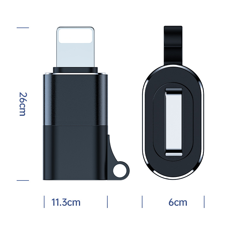 Адаптер Type-C на 8 Pin для быстрой зарядки iOS