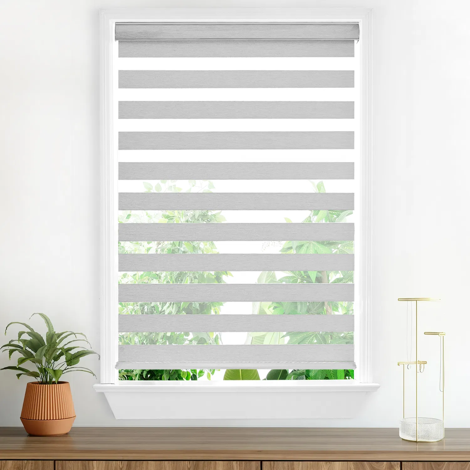 Smart Home APP Electric Curtains for Wide Sash Window Blinds