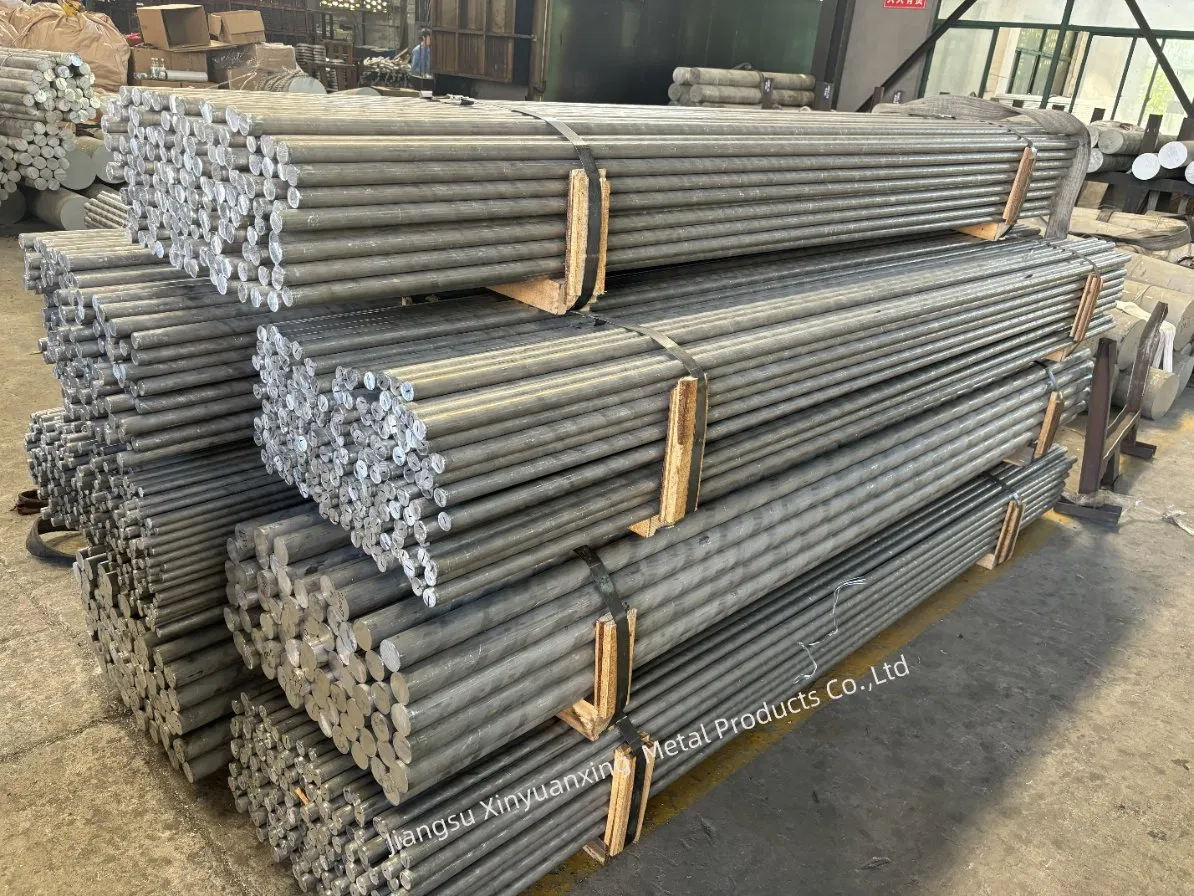 Алюминиевый профиль 6061 T6, 6063 T5 квадратный и круглый