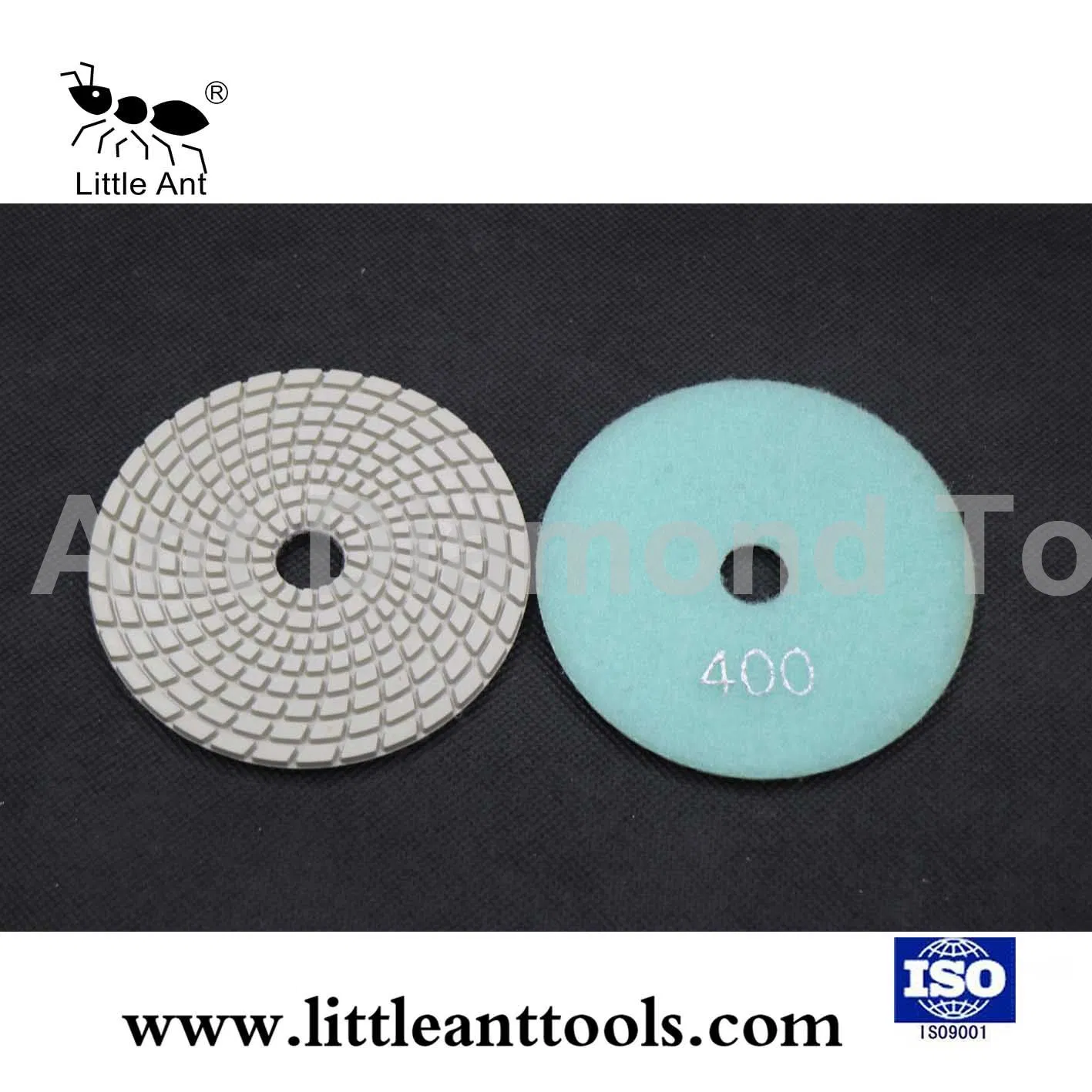 4" Diamond White Resin 7-Step Polishing Pad for Stone Marble Granite