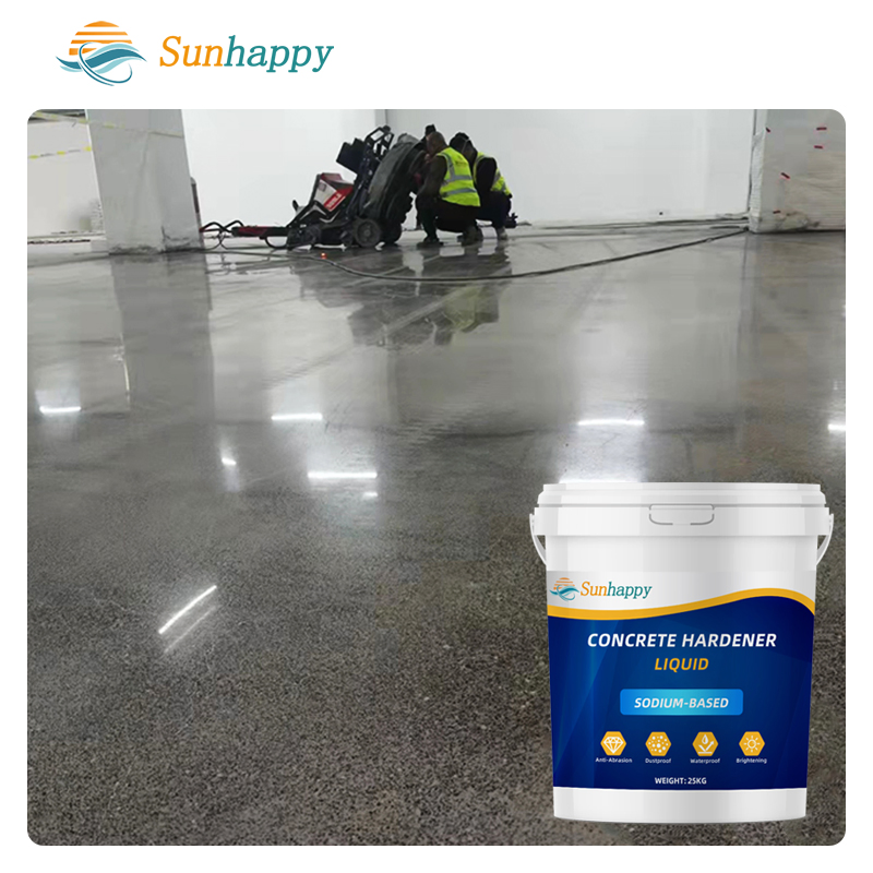 Industrial Cement Sealer Curing Agent Water-Based Clear High Penetrating Floor Surface Liquid Concrete Hardener