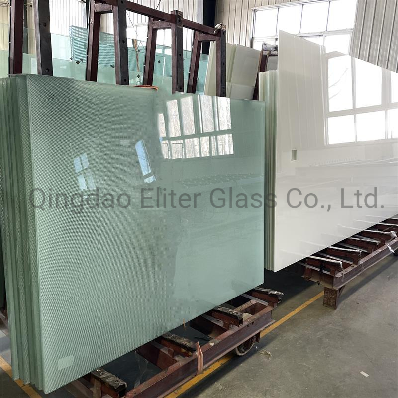 4mm 5mm 6mm Black White Color Silk Screen Printed Tempered Glass for Refrigerator Home Appliances Heater Glass Panel Factory Price
