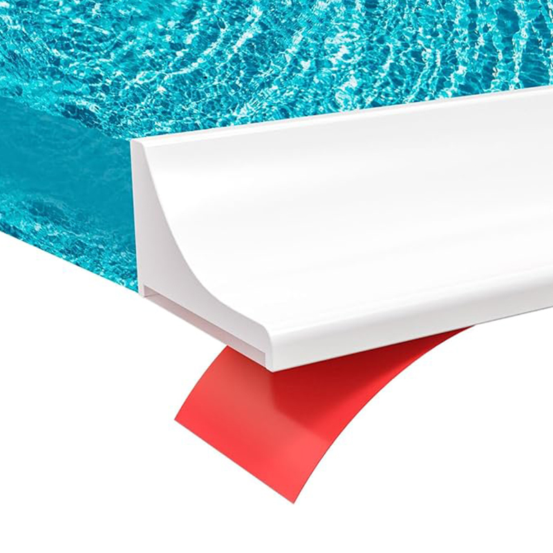 Factory Directly Supplies Customize Shower Room Water Flexible Strips Bathroom Silicone Water Retaining Strip