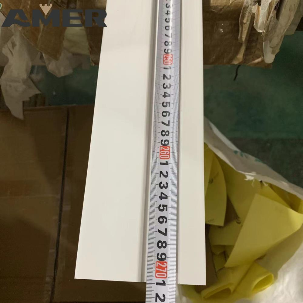 Hot Selling High Quality White Modern Board Plastic Skirting/Skirting Baseboard PS Skirting