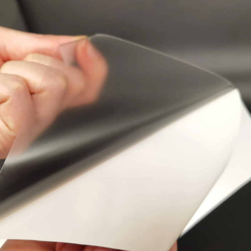 7.5mil Adhesive Surface Transparent Decorative Protective Furniture Film for Marble Countertop