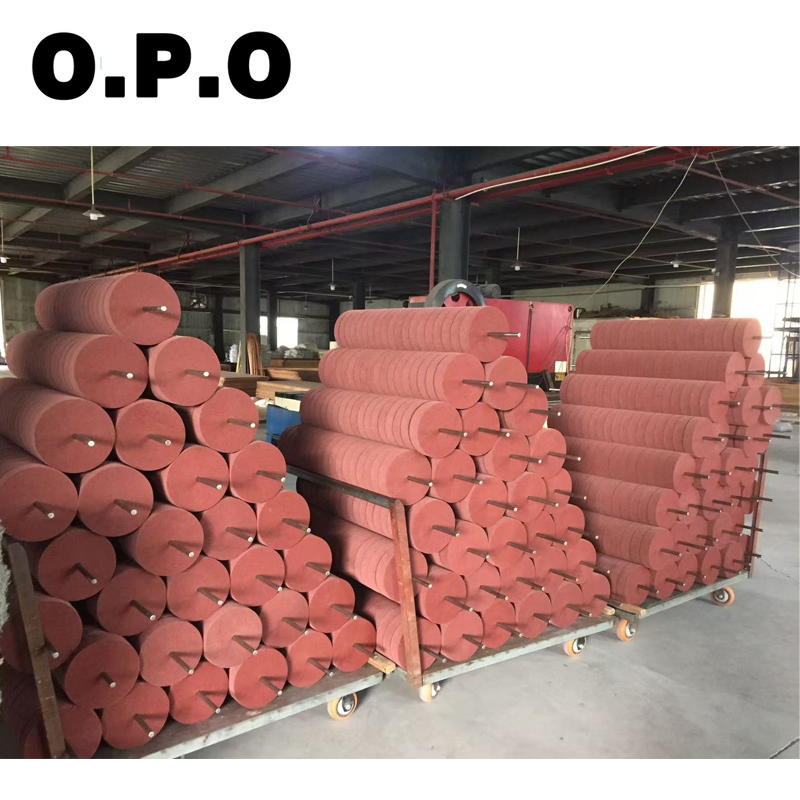 Полировальный круг из нейлона 8x2 дюйма, бордовый