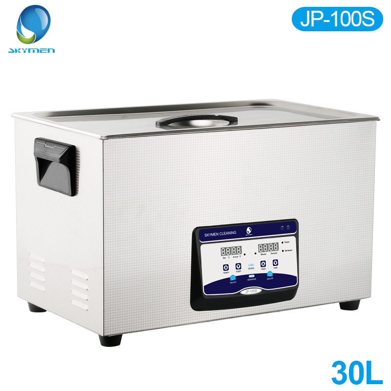 CE, RoHS Certification 110V/220V Digital Heating Ultrasonic Cleaner Jp-100s, 30L